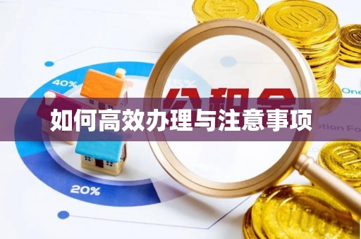 石冈如何高效办理与注意事项