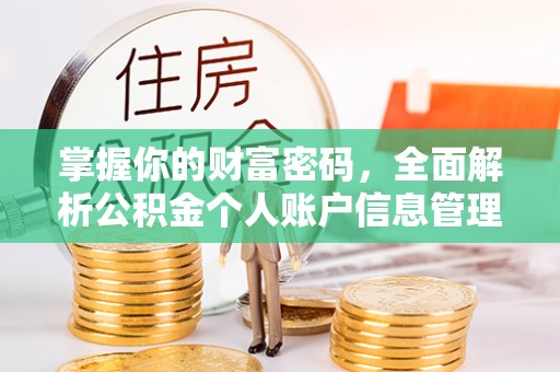 石冈掌握你的财富密码，全面解析公积金个人账户信息管理与优化