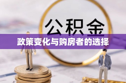 石冈政策变化与购房者的选择