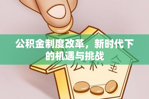 石冈公积金制度改革，新时代下的机遇与挑战