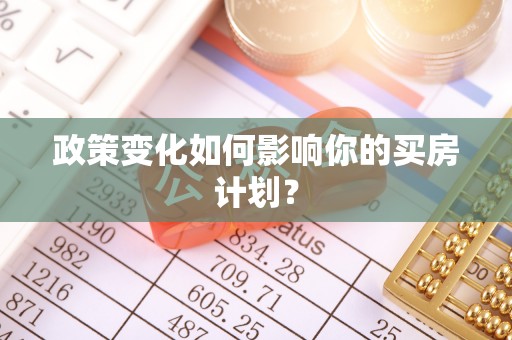 石冈政策变化如何影响你的买房计划？