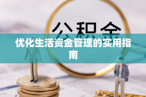 石冈优化生活资金管理的实用指南