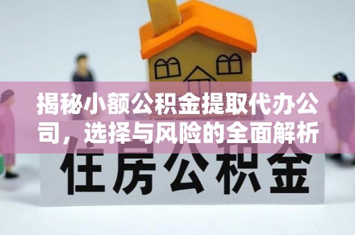 石冈揭秘小额公积金提取代办公司，选择与风险的全面解析