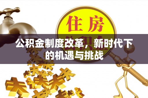 石冈公积金制度改革，新时代下的机遇与挑战
