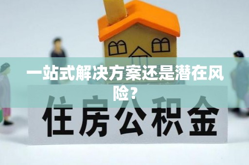 石冈一站式解决方案还是潜在风险？